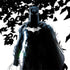 DC Comics Batman Holding batarang Art Nintendo 2DS XL (2017) Skin